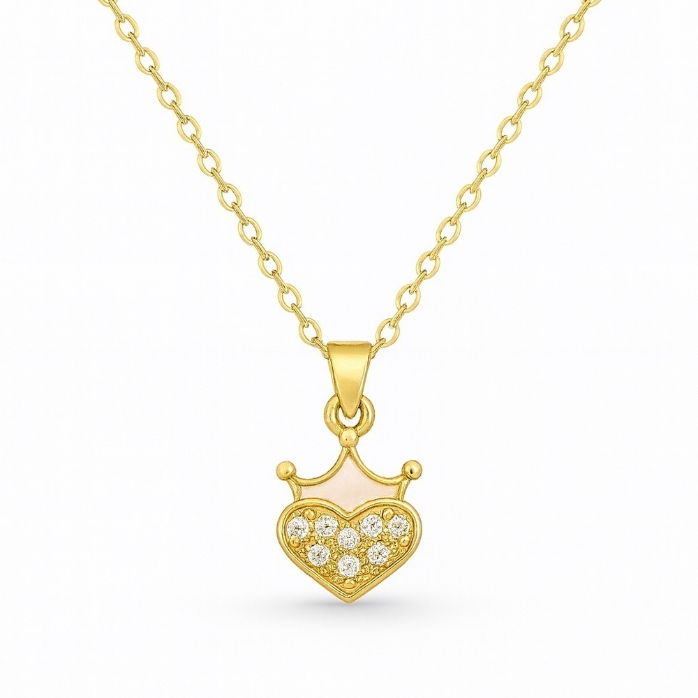⚜️ Gold Heart Pendant Necklace